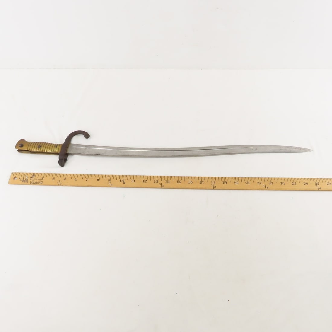 French Chassepot bayonet with scabbard - 2