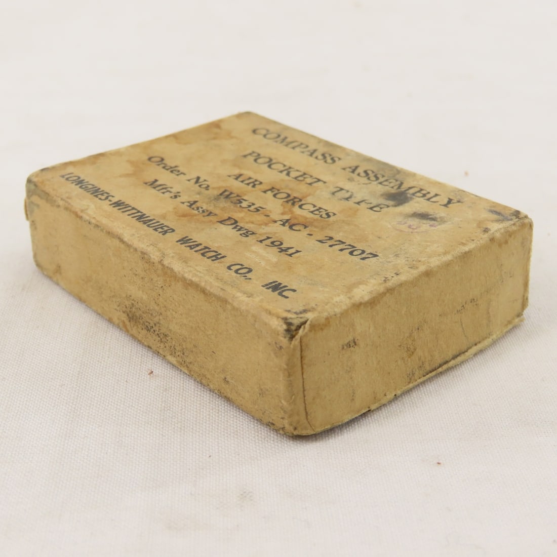 WWII Air Forces Longines Compass Assembly in box - 11