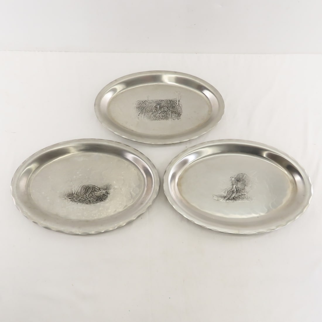 Pewter Pitcher & Mugs, Serving Trays. and more - 15