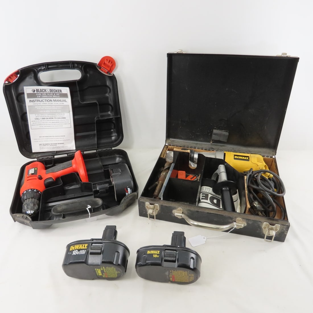 Dewalt 7 black & Decker drills & more (1 of 18)