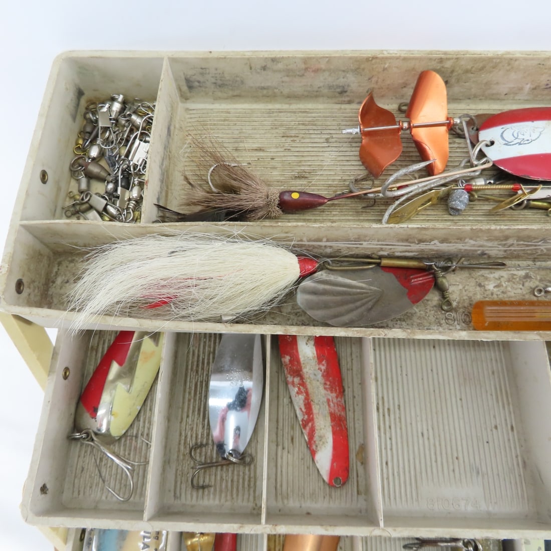 3 Tackle Boxes with Spinners & Lures - 3