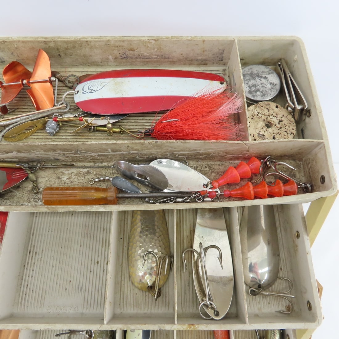 3 Tackle Boxes with Spinners & Lures - 4