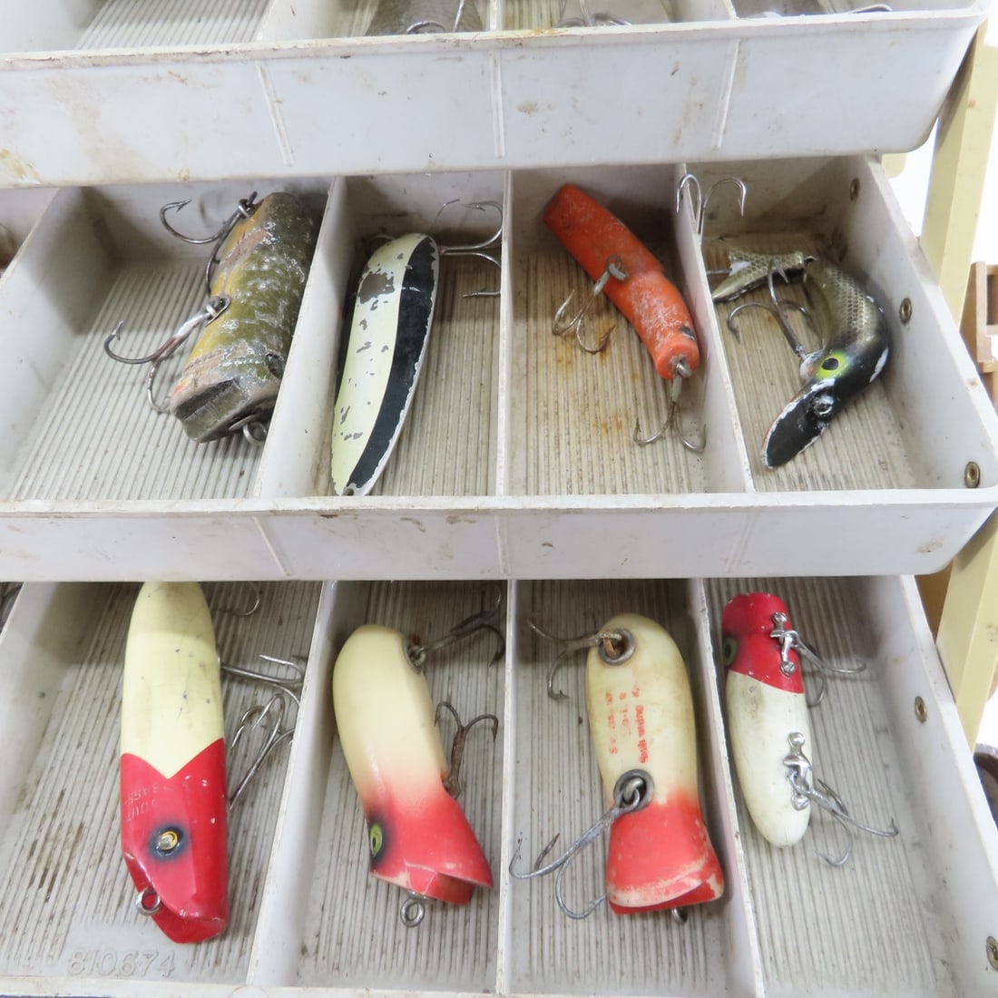 3 Tackle Boxes with Spinners & Lures - 6