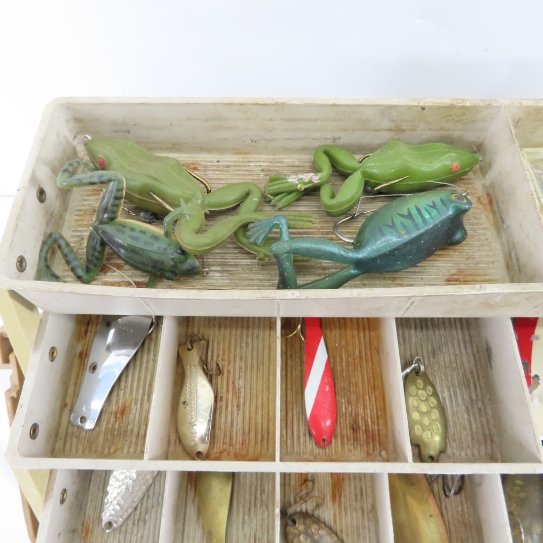 3 Tackle Boxes with Spinners & Lures - 8