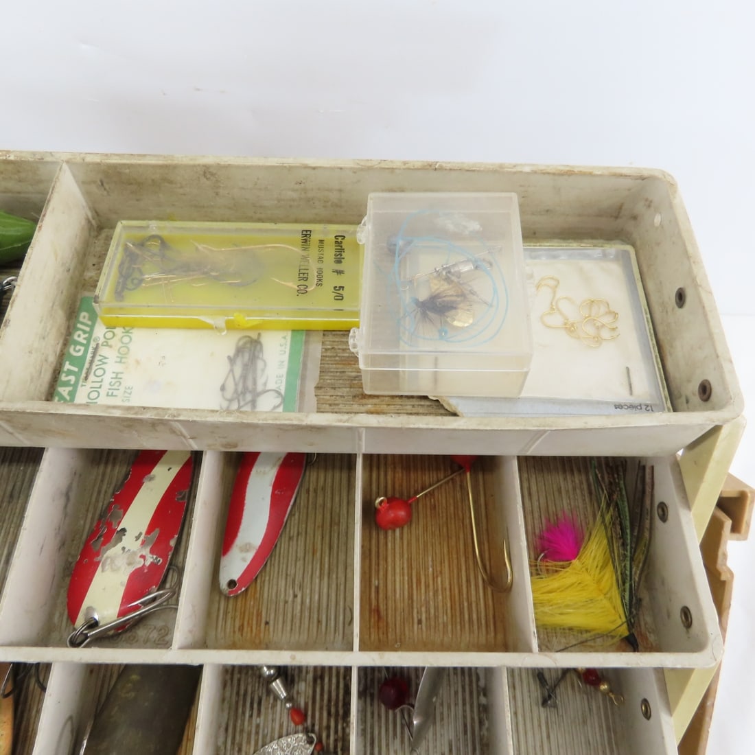 3 Tackle Boxes with Spinners & Lures - 9
