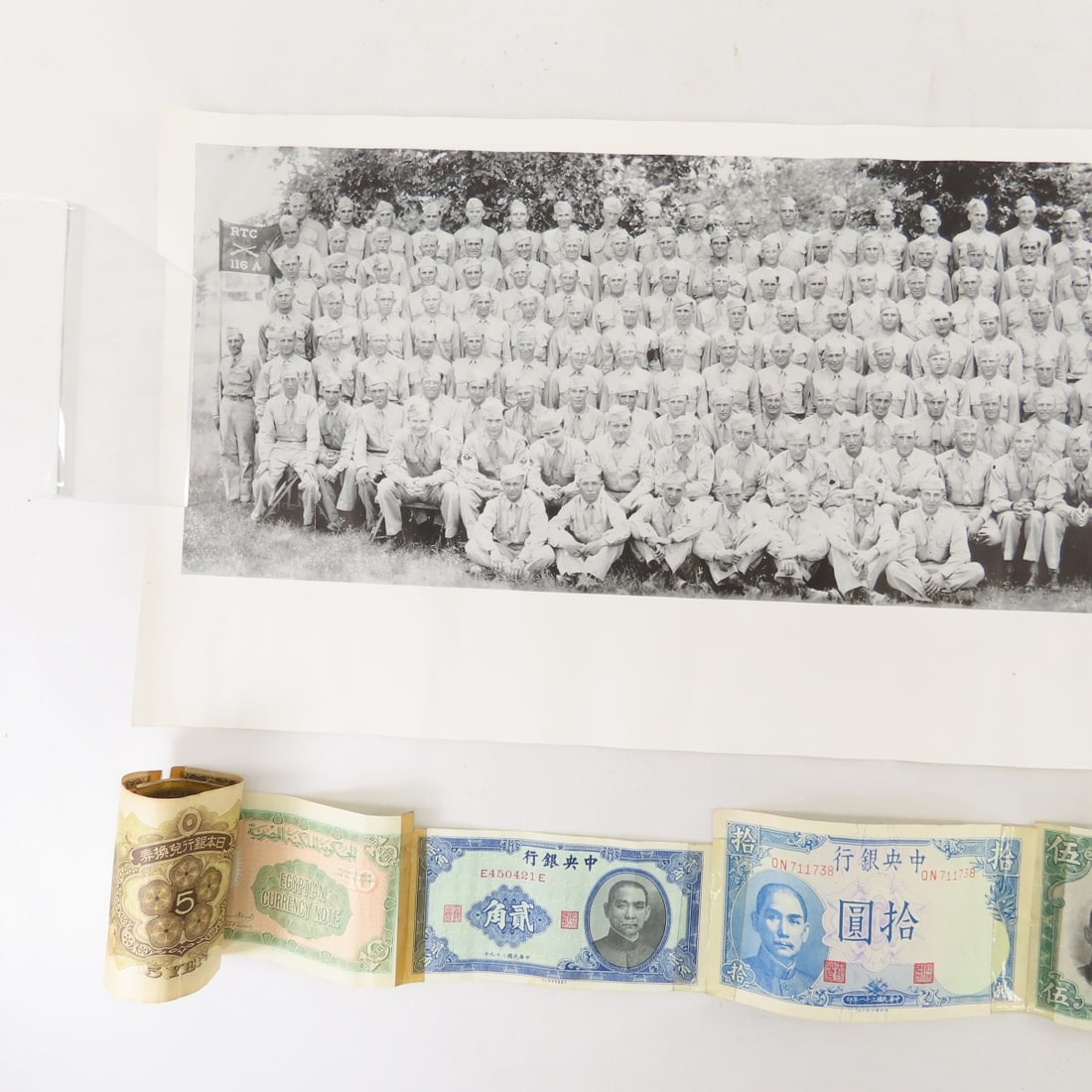 WWI & WW2 Military Photo Postcards, Whistle & More - 11