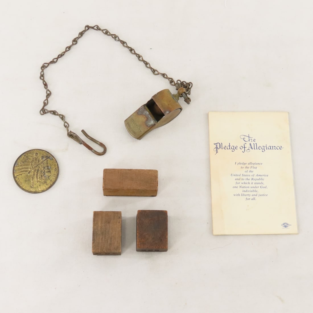 WWI & WW2 Military Photo Postcards, Whistle & More - 16