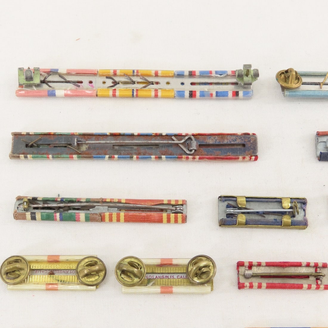 US Military WWII Ribbon Bars, Stars & Leaves - 7