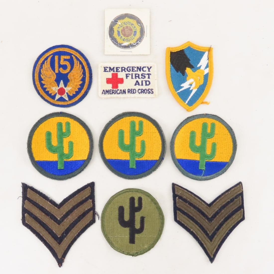 US Navy & Army Buttons, Patches and Insignia - 6