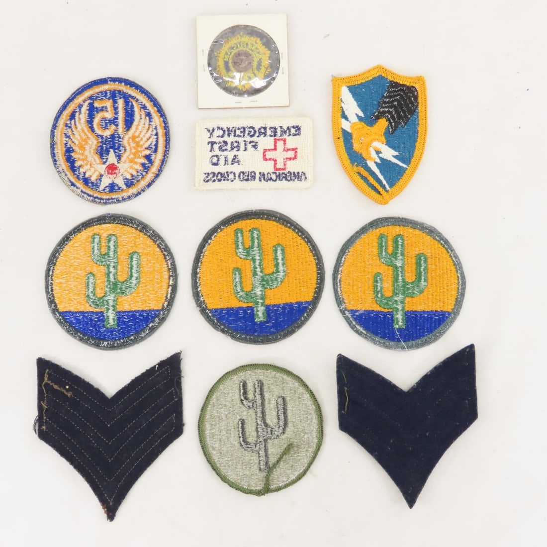 US Navy & Army Buttons, Patches and Insignia - 7