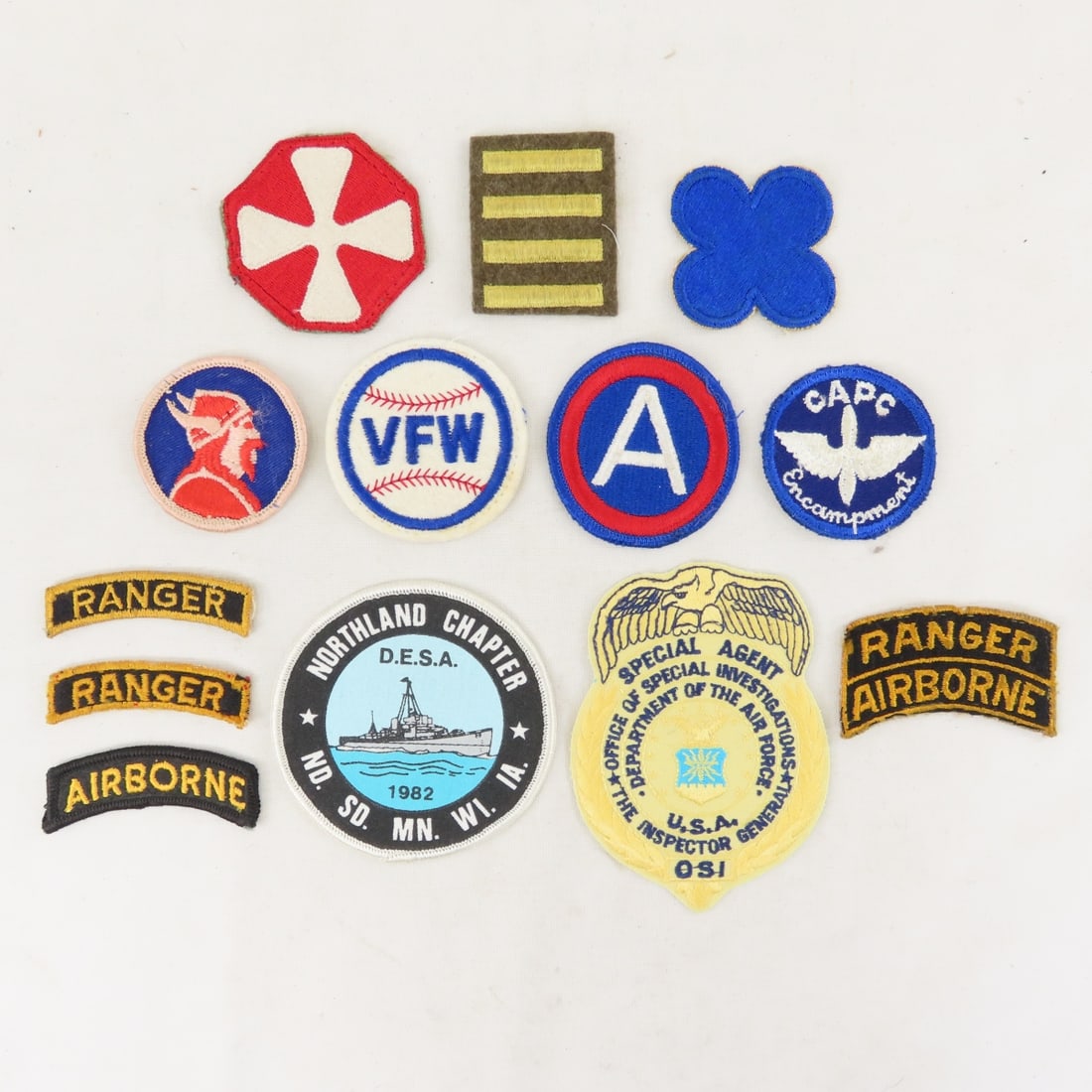 US Navy & Army Buttons, Patches and Insignia - 8