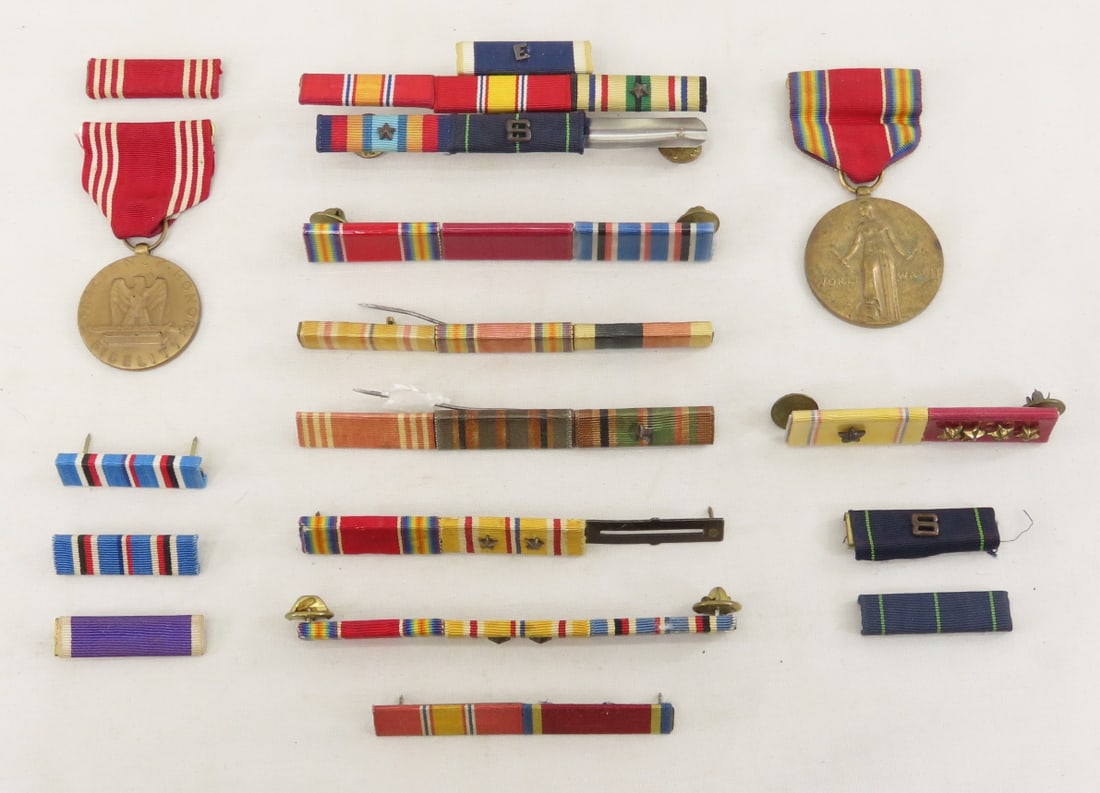 US Navy & Other Ribbon Bars & Medals (1 of 16)