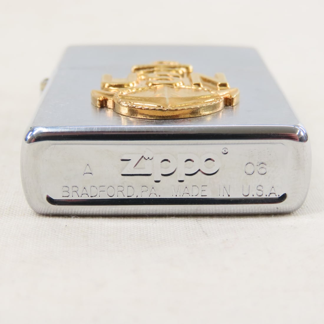 US Navy Zippo - Unused & Crown Lighter - 15