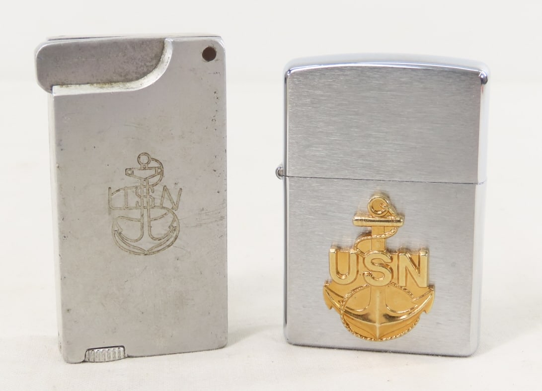 US Navy Zippo - Unused & Crown Lighter (1 of 15)