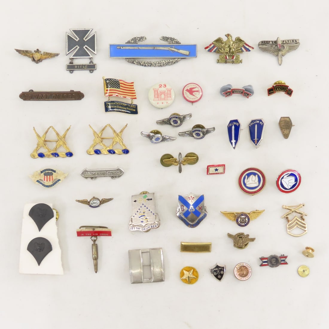 US Military Insignia, Observer & Sweetheart Pins (1 of 20)