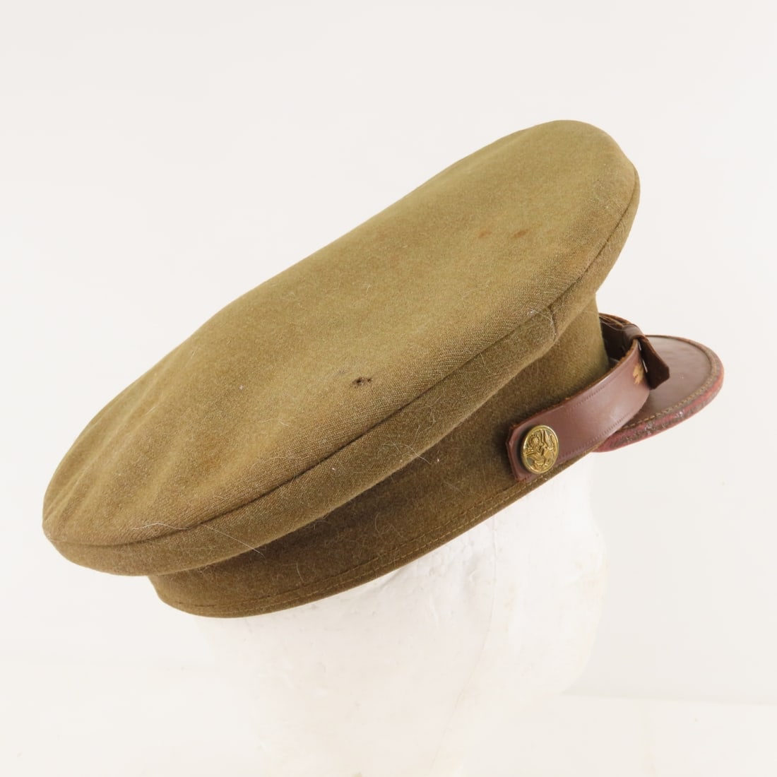 WWII Era US Army Visor Cap - 6