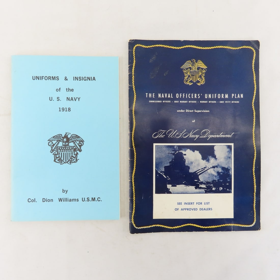 US Navy Buttons, Patches, Uniform Booklets & More - 9