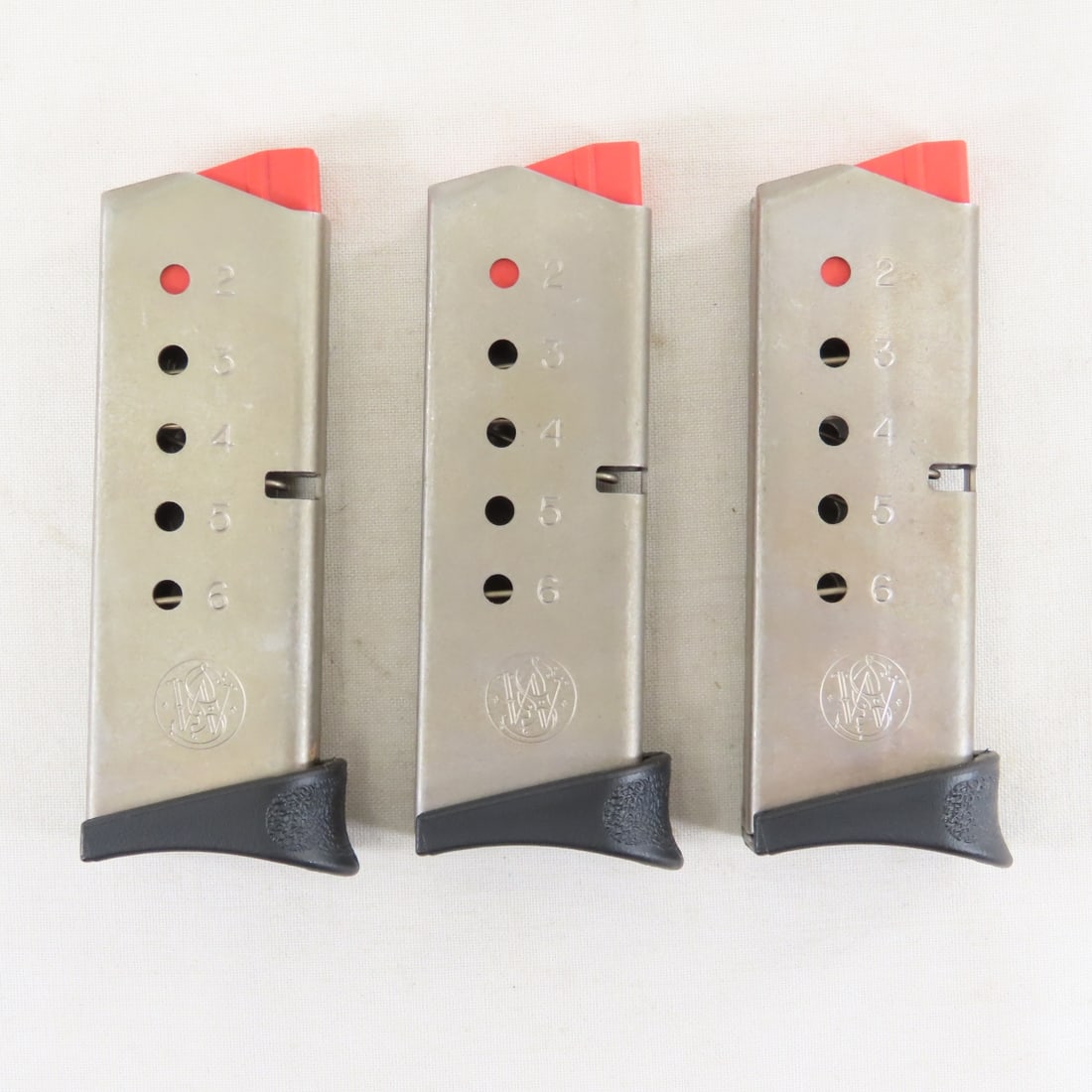 3 Smith & Wesson Bodyguard .380 ACP 6 Rd Magazines - 3