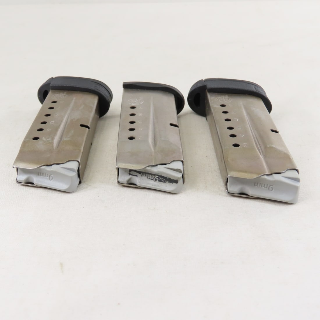 3 Smith & Wesson M&P Shield 9mm Magazines - 6