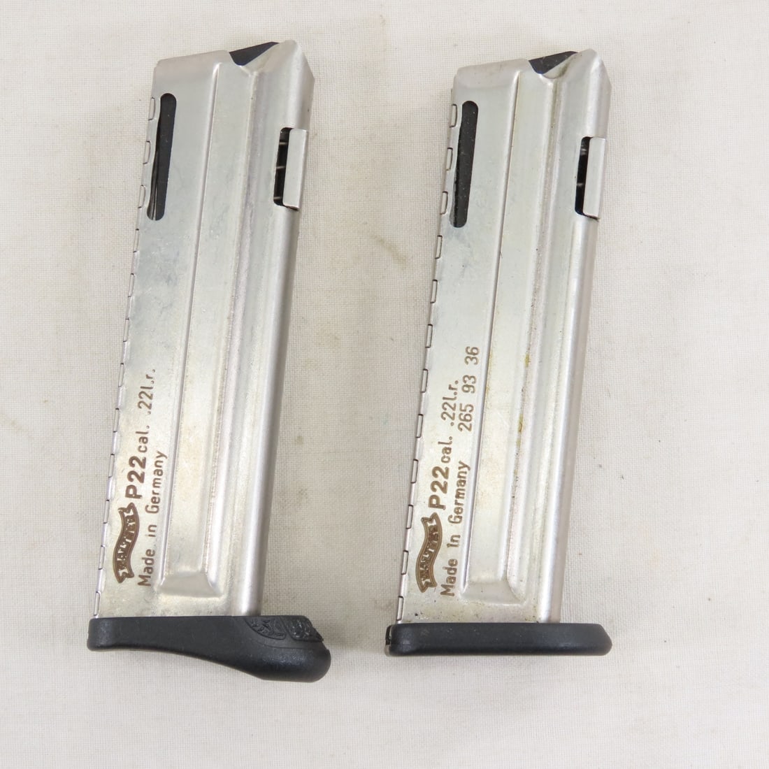 5 Walther P22 .22LR 10 Round Magazines - 8
