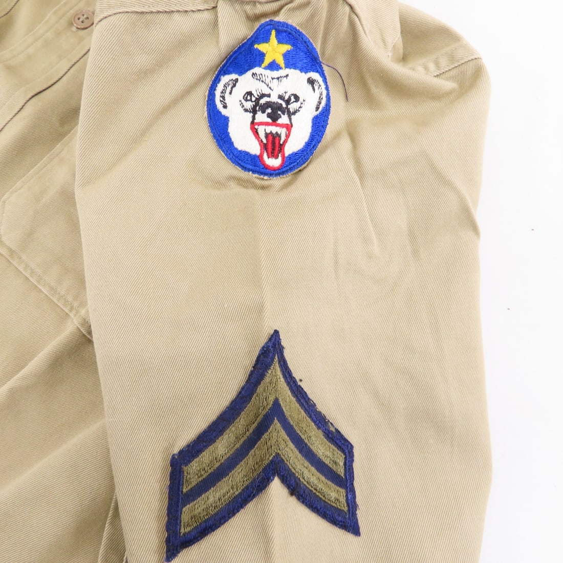 WWII Era Alaska Defense Shirts & Garrison Caps - 4