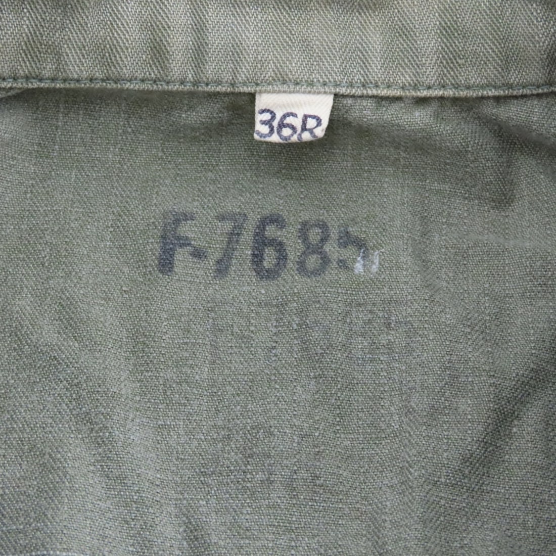 US Army HBT Cap & 2 Jackets w/13 Star Buttons - 5