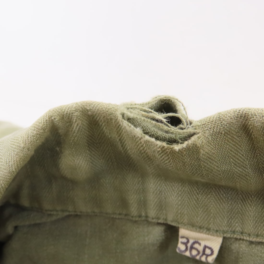 US Army HBT Cap & 2 Jackets w/13 Star Buttons - 7