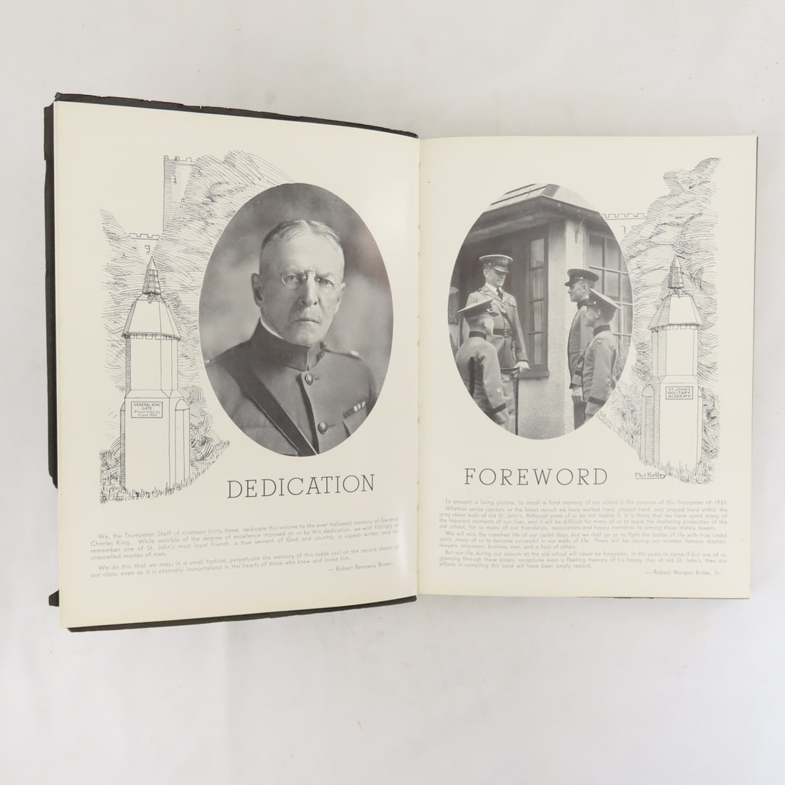 1933 Trumpeter Yearbook- St. John's, Deerfield, WI - 5