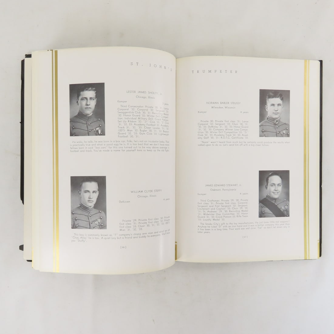 1933 Trumpeter Yearbook- St. John's, Deerfield, WI - 9
