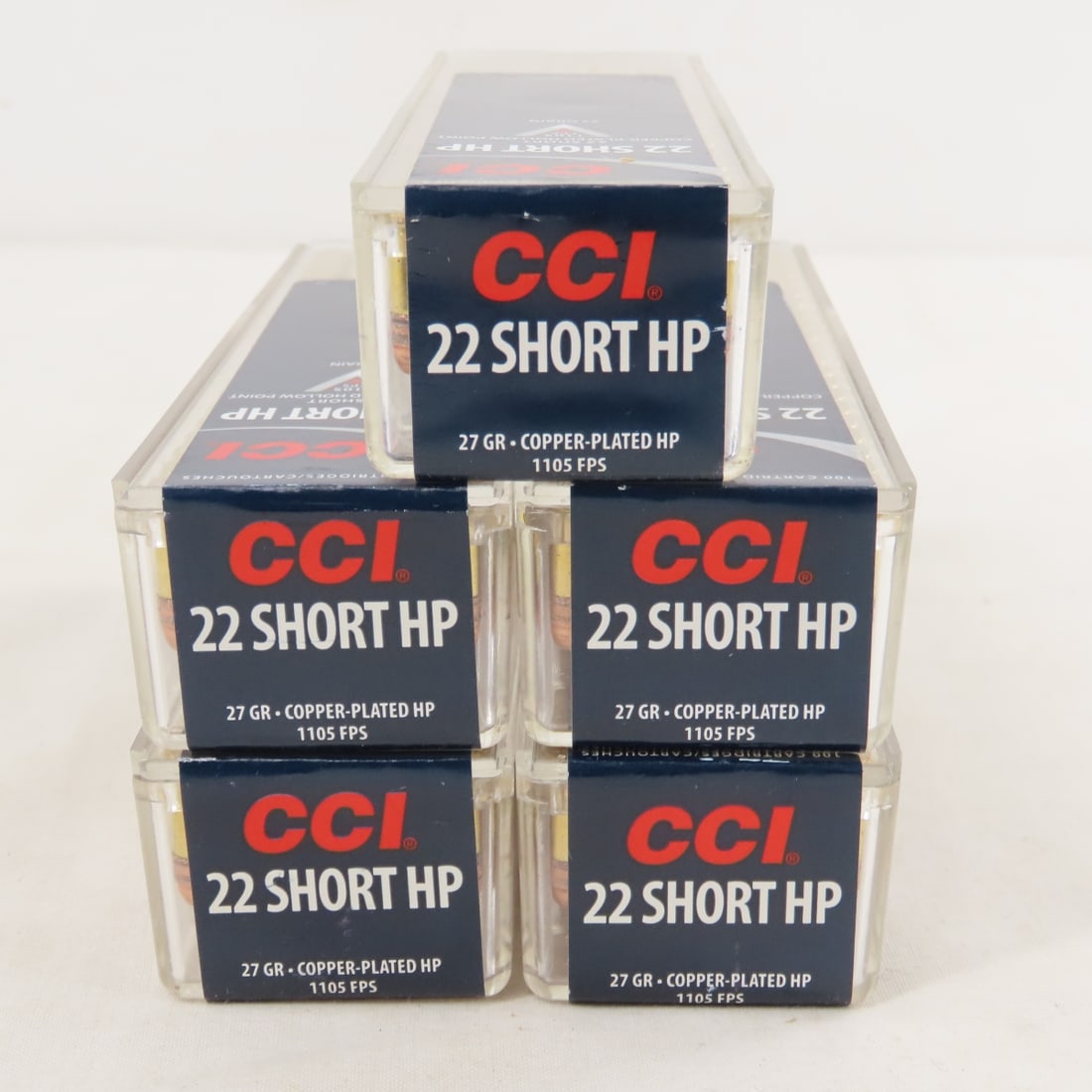 500 Rounds CCI 22 Short HP Ammunition - 3
