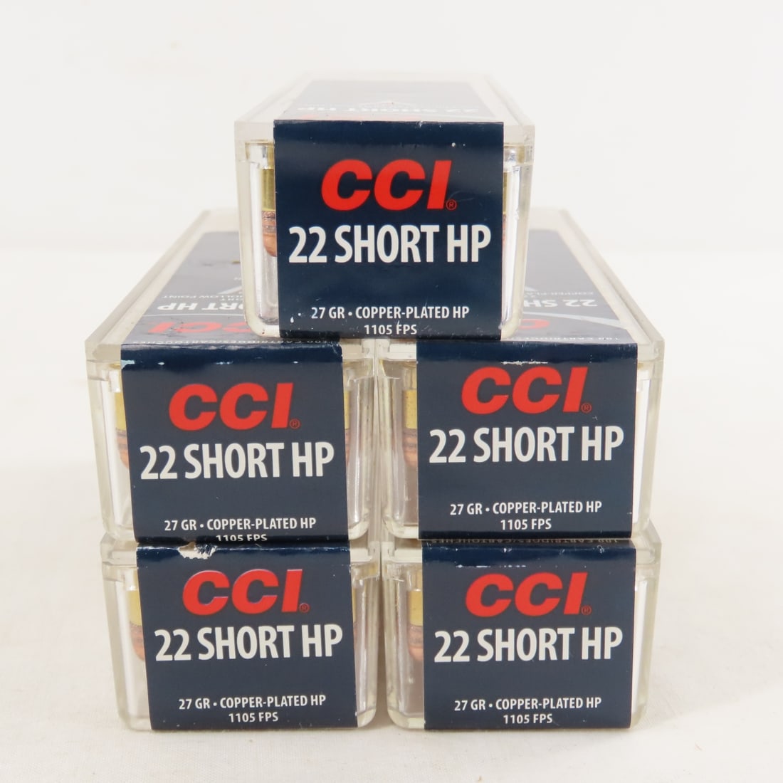 500 Rounds CCI 22 Short HP Ammunition - 3