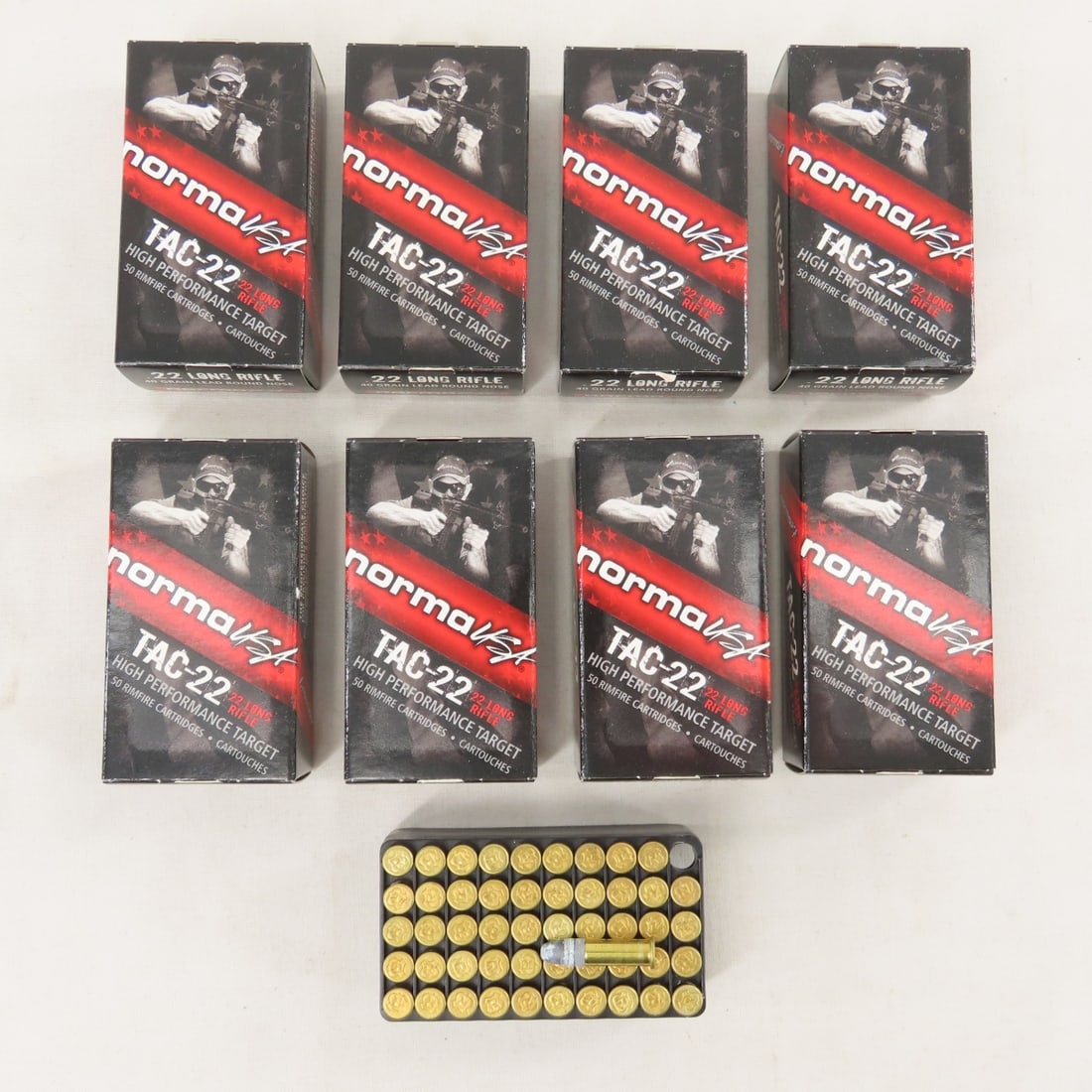 650 Rounds Norma & Winchester 22 LR Ammunition - 2