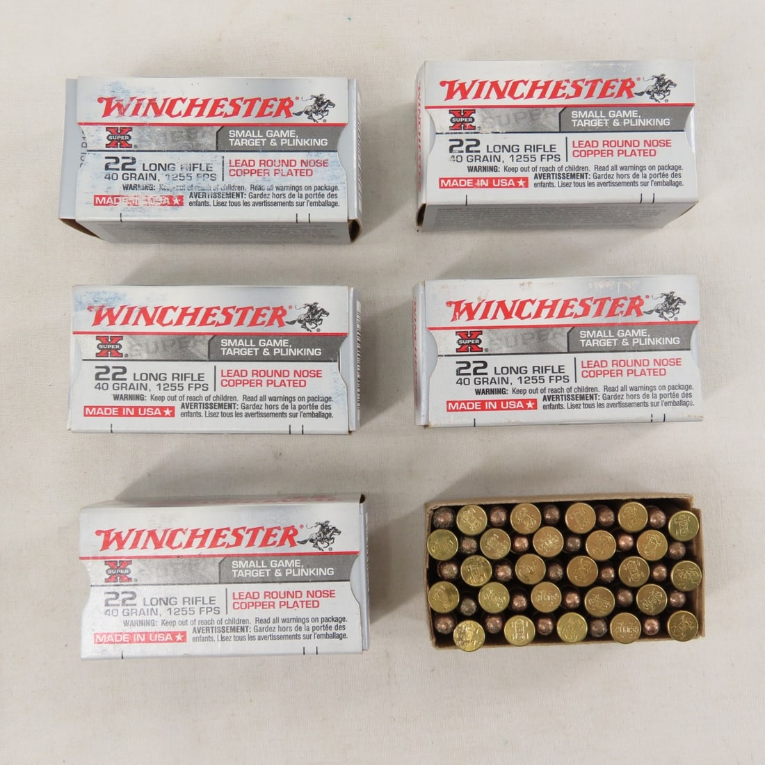 650 Rounds Norma & Winchester 22 LR Ammunition - 5