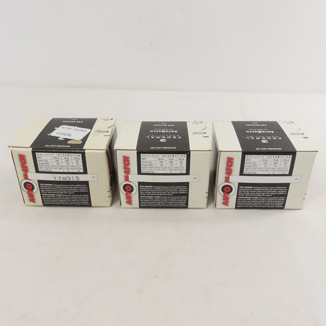 1000+ Rounds Federal Target Grade 22 LR Ammunition - 4