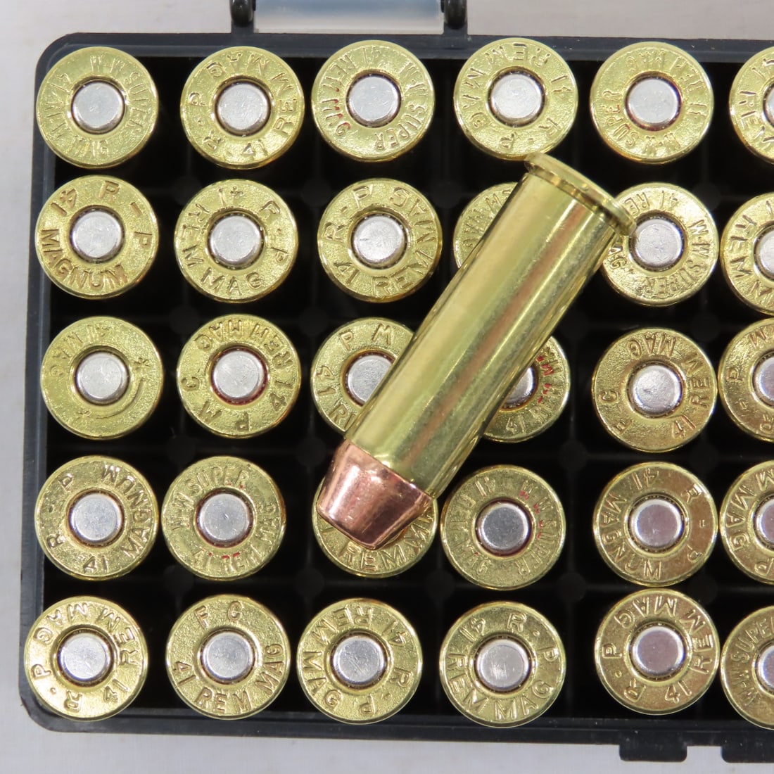 135 Reloaded 41 Mag FMJ Ammunition - 11