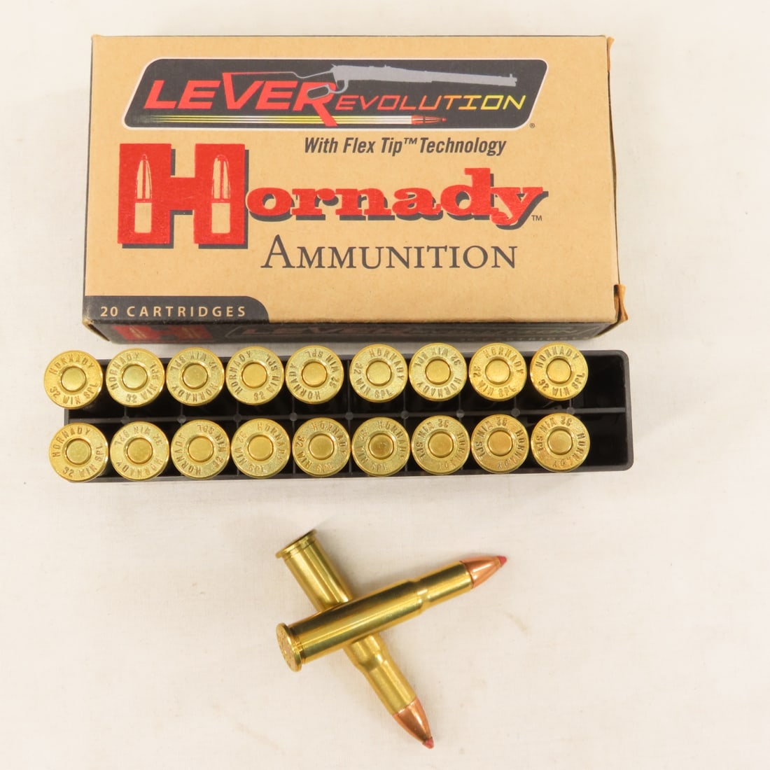 40 Rounds Hornady 32 Special 165 gr FTX Ammunition - 2