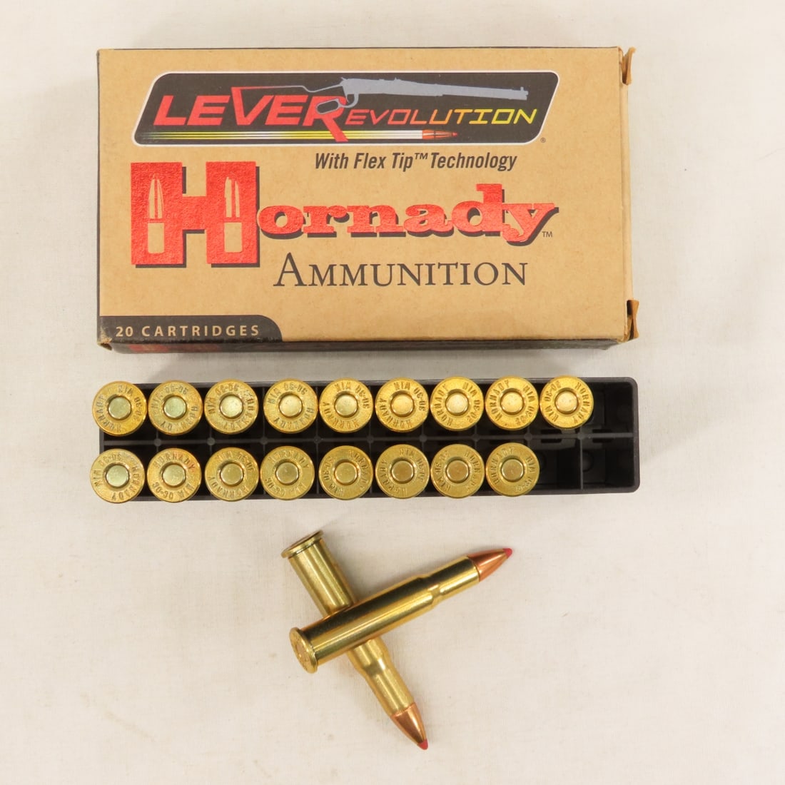 40 Rounds Hornady 30-30 Win 160 gr FTX Ammunition - 4