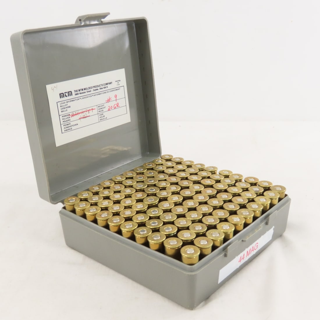 188 Rounds 44 Rem Mag Reloaded Ammunition - 7