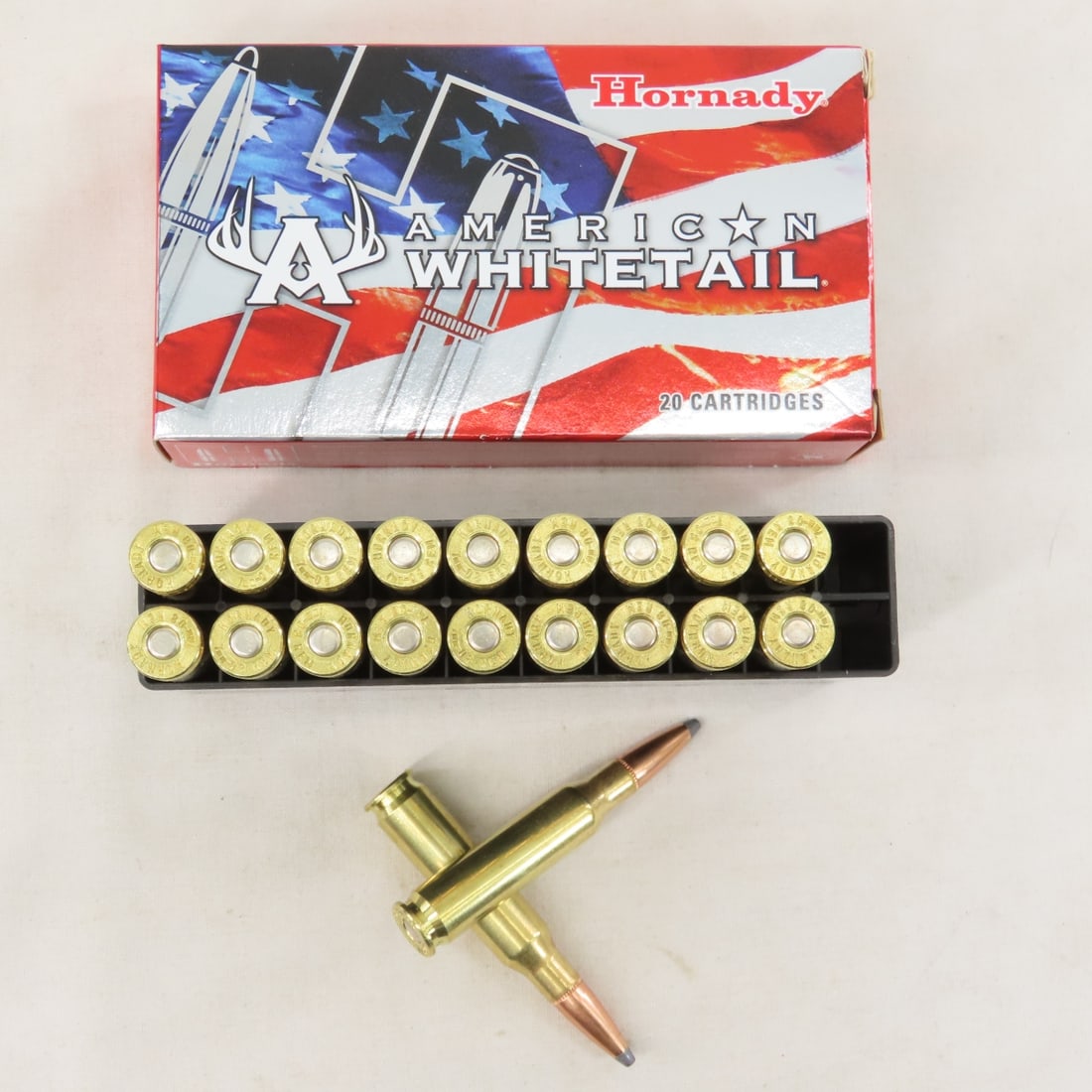 32 Rounds Hornady 7mm American Whitetail Ammo - 2