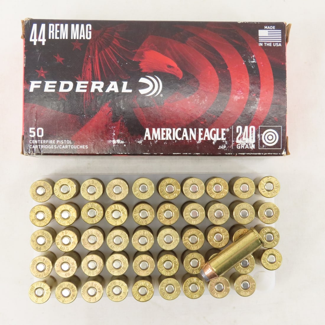 85 Rounds Federal & CCI 44 Mag ammunition - 2