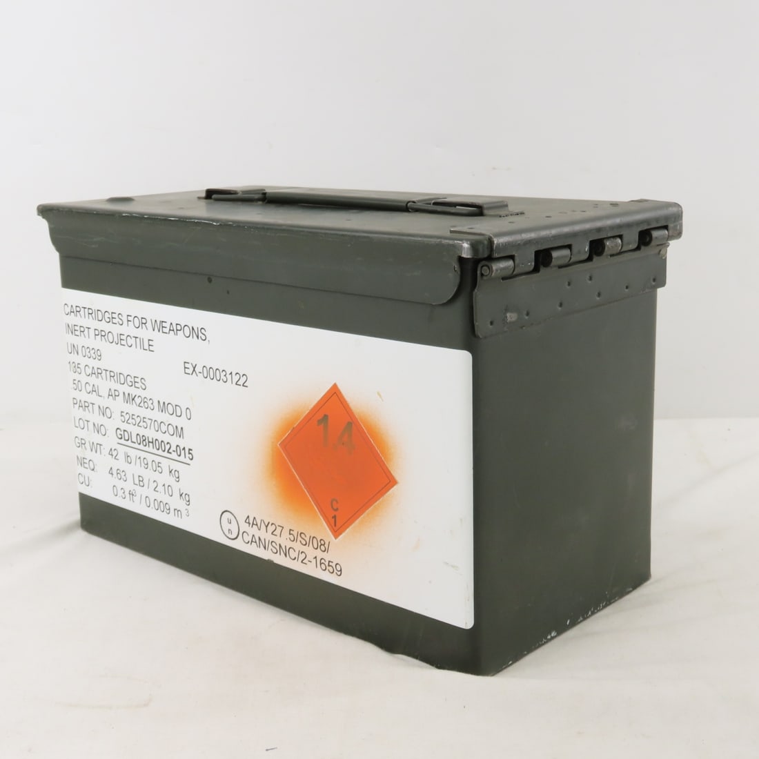 SADU 5.56mm Ammunition, 32 Pounds with Ammo Can - 7