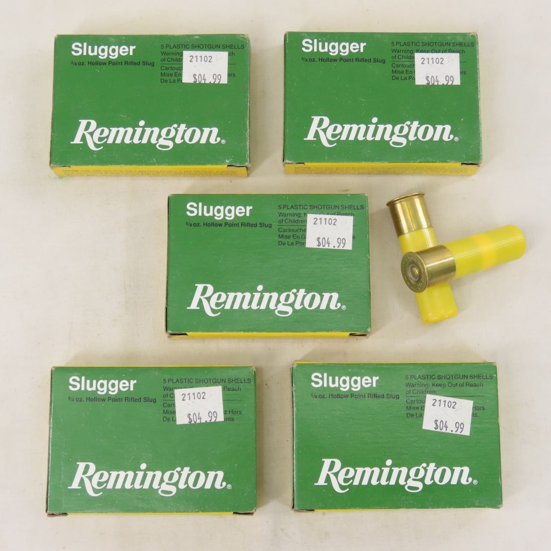 275 Rounds Mixed 20ga Ammunition, 25 Slugs - 12