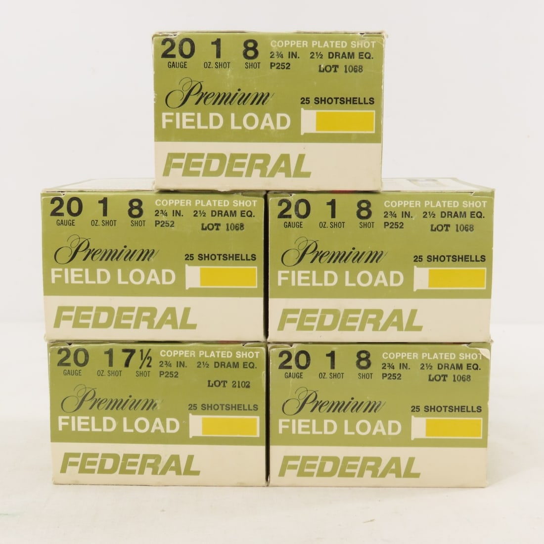 275 Rounds Mixed 20ga Ammunition, 25 Slugs - 6