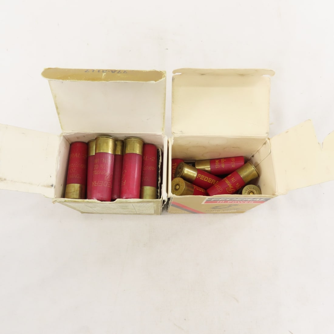 200+ Rounds12GA Shotgun Ammunition, Federal, Rem - 18