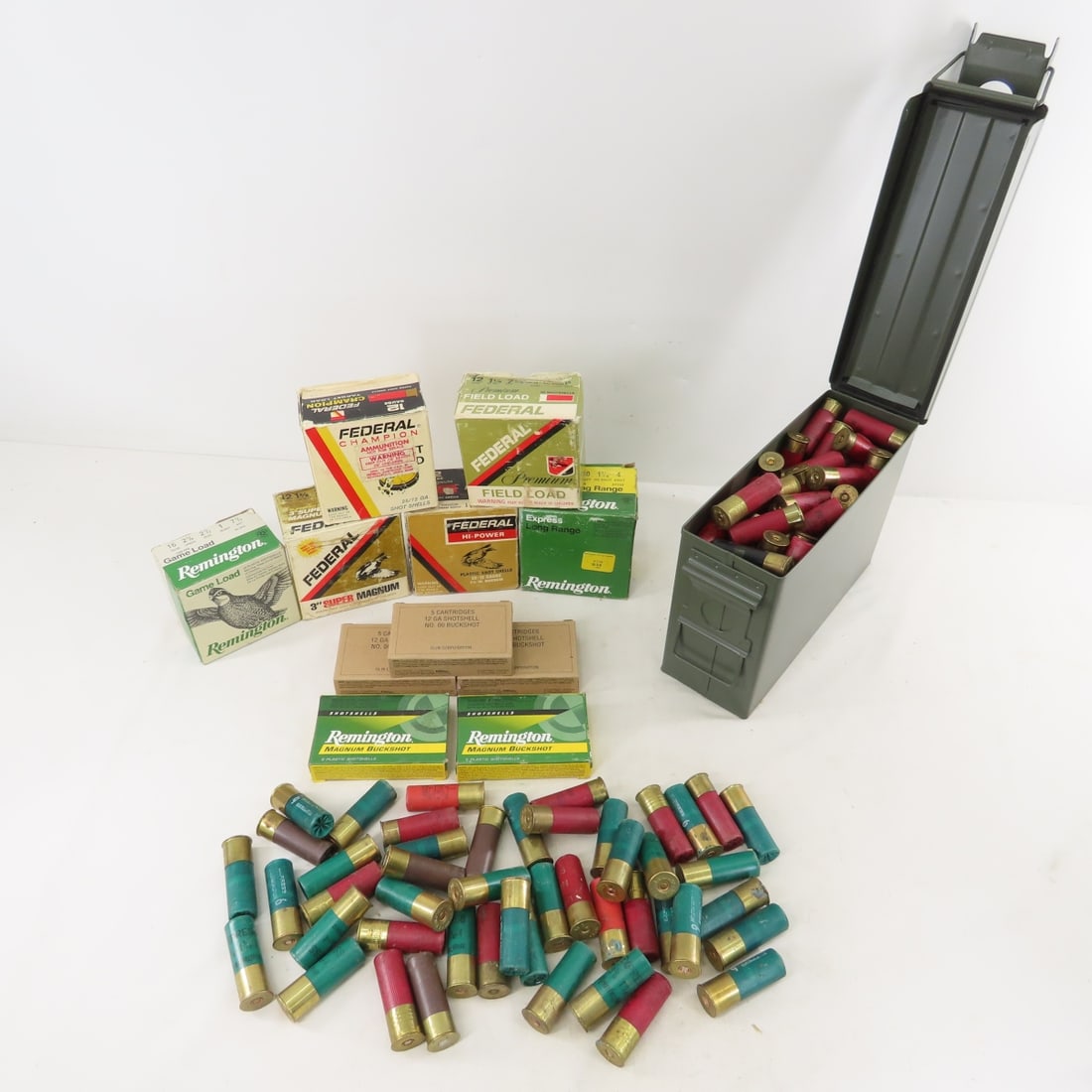 200+ Rounds12GA Shotgun Ammunition, Federal, Rem (1 of 20)