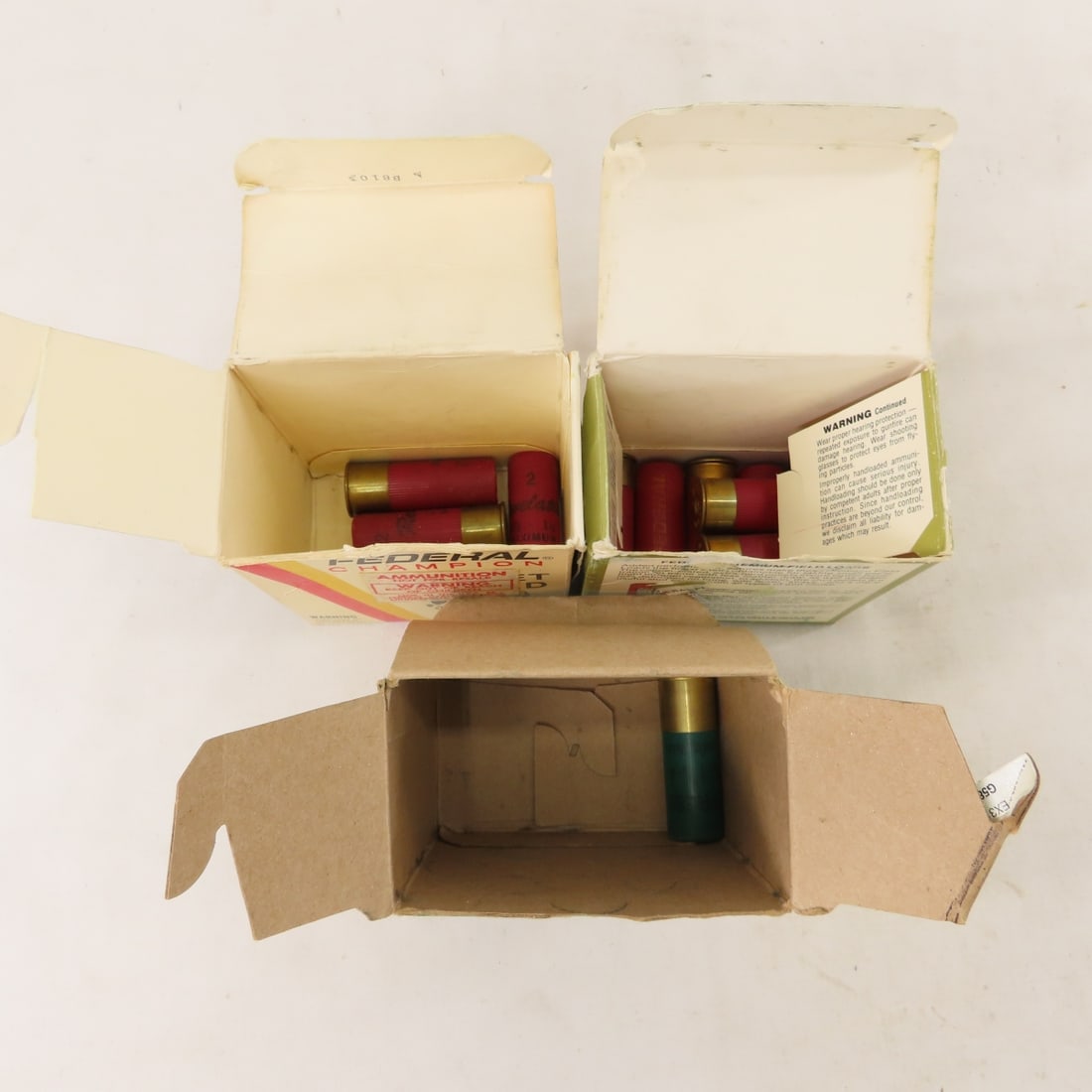 200+ Rounds12GA Shotgun Ammunition, Federal, Rem - 20