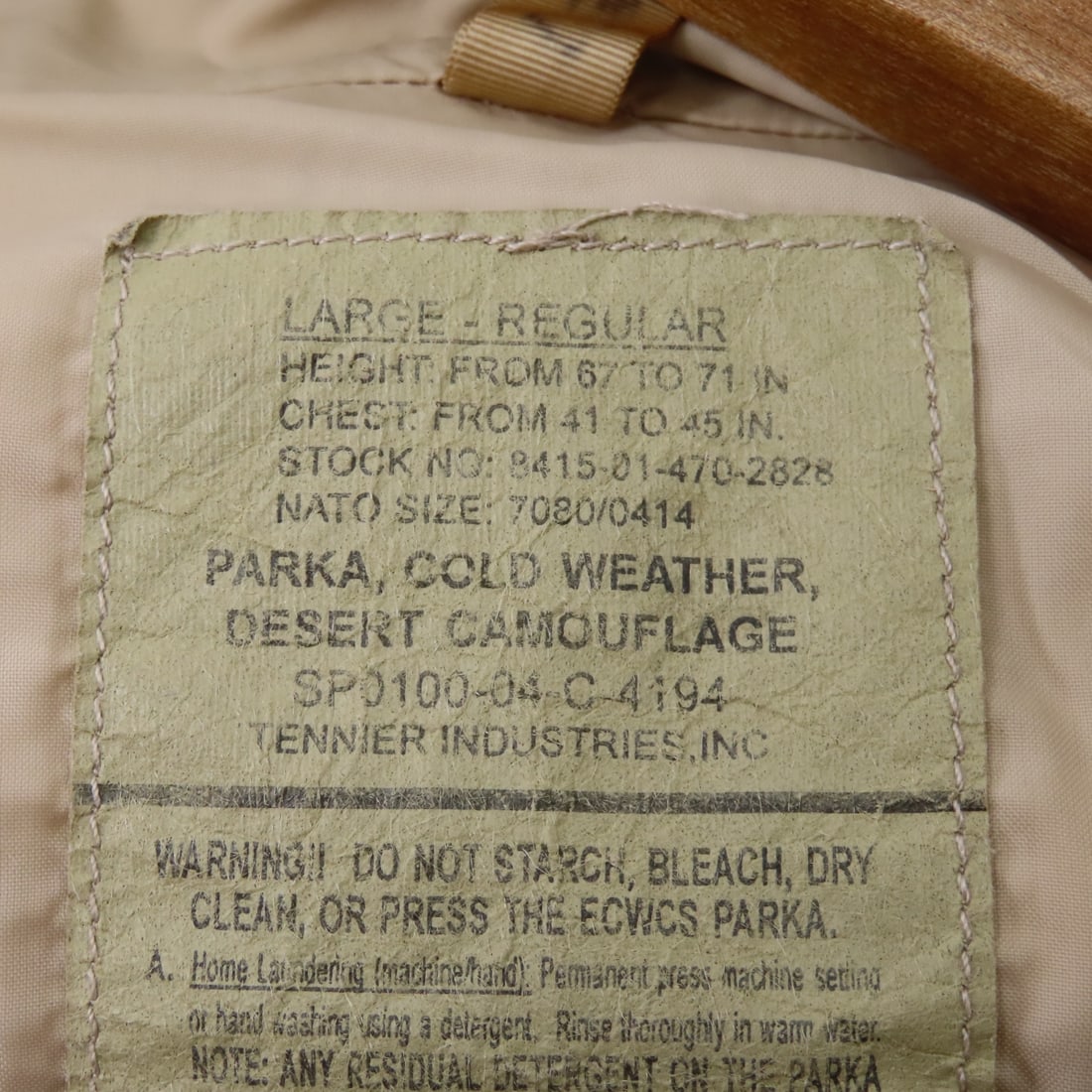 US Army Parkas, Cold Weather, Waterproof & Other - 19