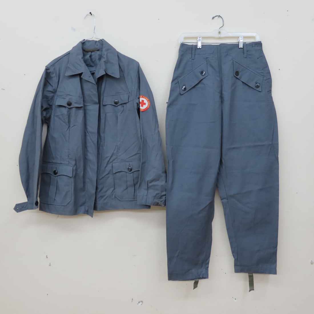 Vintage E German Women's DDR Red Cross Uniforms - 12