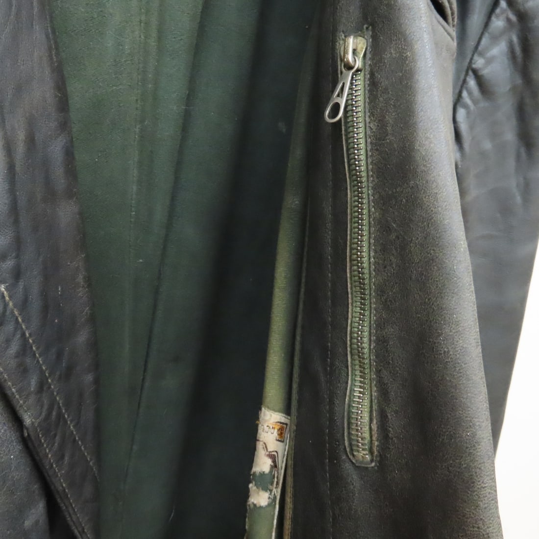 German WWII Era Marke Bergfreund Leather Coat - 15