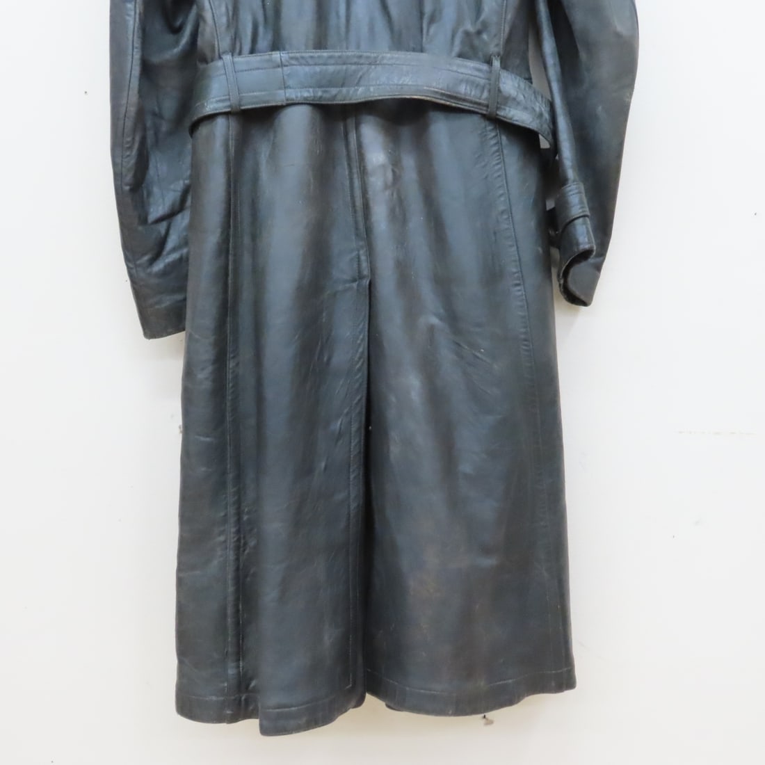 German WWII Era Marke Bergfreund Leather Coat - 6